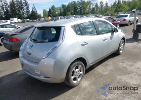 2012 Nissan Leaf Sl from USA, damaged, VIN JN1AZ0CP2CT021263